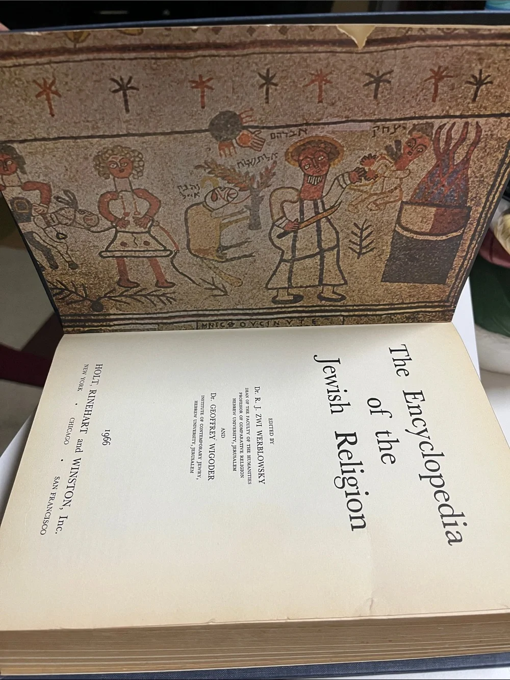 The encyclopedia of the Jewish religion 1966 first edition Werblowsky.